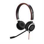 Jabra Evolve 40 Stereo Noise Cancellation Wired Headset with Microphone