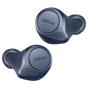 Jabra Elite Active 75t w / ANC & Wireless Charging - Blue