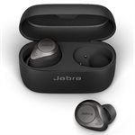 Jabra Elite 5 Wireless Bluetooth Hybrid Noise Cancellation Earbuds Titanium Black