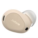 Écouteurs-boutons véritablement sans fil Elite 10 de Jabra, crème