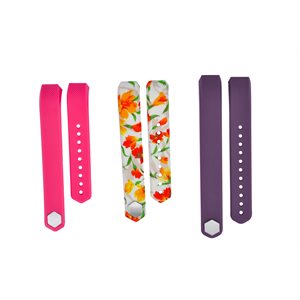 Affinity Fitbit ALTA / HR band 3pk TPU, Floral, SM