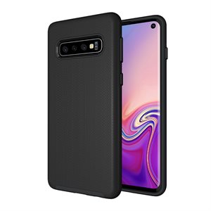 Axessorize PROTech Case for Samsung Galaxy S10, Black