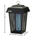 Flowtron 1 Acre Outdoor 40W Bugg Zapper, Electronic Insect Killer 