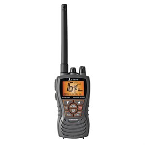 Radio marine VHF portative Cobra 6 watts, grise