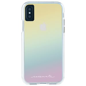 Case-Mate Naked Tough Case for iPhone X / XS, Iridescent