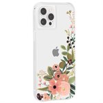 Case-Mate Rifle Paper Case for iPhone 12 Pro Max with Micropel - Rose