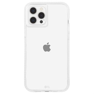 Étui Tough Clear Plus de Case-Mate pour iPhone 12 / 12 Pro avec Micropel, transparent
