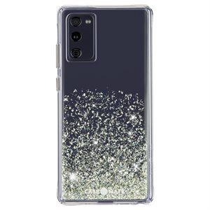 Case-Mate Twinkle Case for Samsung Galaxy S20 FE 5G with Micropel - Ombré Stardust