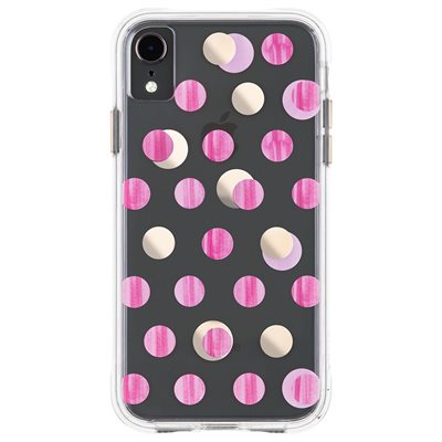 Case-Mate Wallpaper Case for iPhone XR - Pink Dot