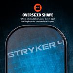 Raquette pickleball ONIX Stryker 4 Composite, bleu