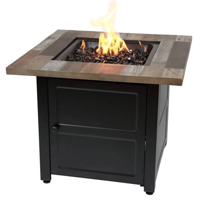 Endless Summer The Cayden 30" Square Gas Fire Pit