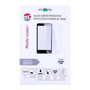 Moda Glass Screen Protector for Huawei P20, Clear