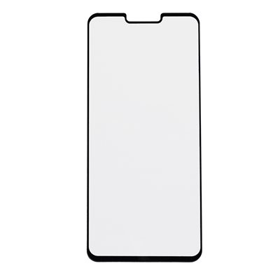 Protecteur d’écrans en verre moda pour LG G8 ThinQ, transparent / noir