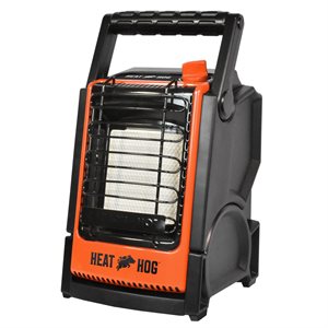 Heat Hog 9,000 BTU LP Propane Portable Outdoor Heater - Black
