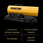 Master 80,000BTU Battery Kerosene Diesel Air Torpedo Heater