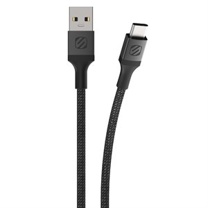 Scosche câble USB-C 4 pi noir