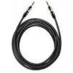 Scosche 3' 3.5mm Plug Cable for iPod MP3 Player - Black
