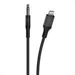 Scosche Braided 3.5mm Audio Cable Grey