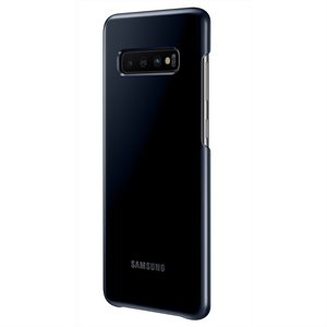 Samsung OEM Galaxy S10 LED Back Cover, Blue / Black
