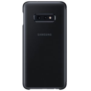Étui Clear View à DEL à rabat de Samsung Galaxy S10e, Noir