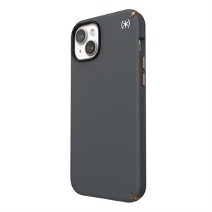 Étui Speck Presidio2 Pro avec MagSafe pour iPhone 15 Plus / 14 Plus, gris